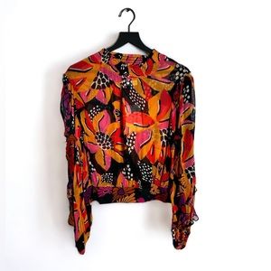 Anthropologie Farm Rio blouse